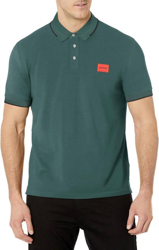 Hugo Boss - Square Logo Cotton Polo Short Sleeve