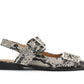 Ganni - Women's Chunky Buckle Ballerina Flat Sandals