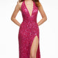 Ashleylauren - Fully Beaded Gown