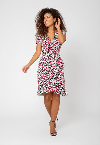 Vestido Brandy Feminino Leota em Leopardo Brushstroke Fruit Tamanho M