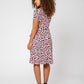 Vestido Brandy Feminino Leota em Leopardo Brushstroke Fruit Tamanho M