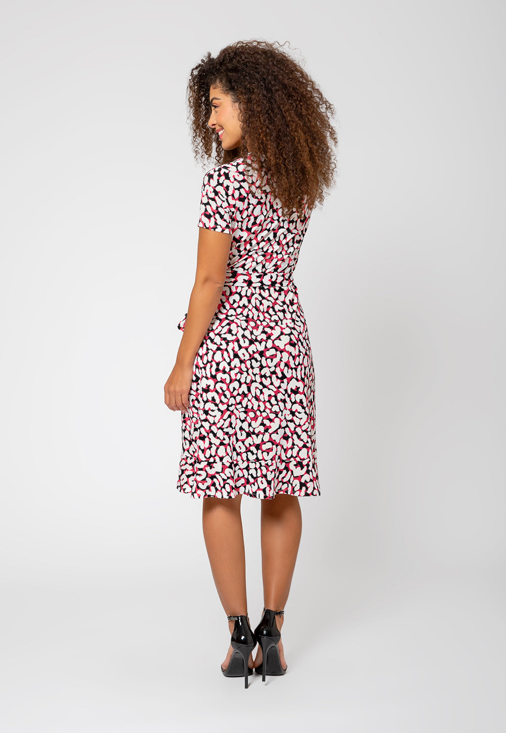 Vestido Brandy Feminino Leota em Leopardo Brushstroke Fruit Tamanho M