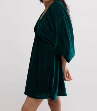 Free People - Portia Velvet Mini Dress