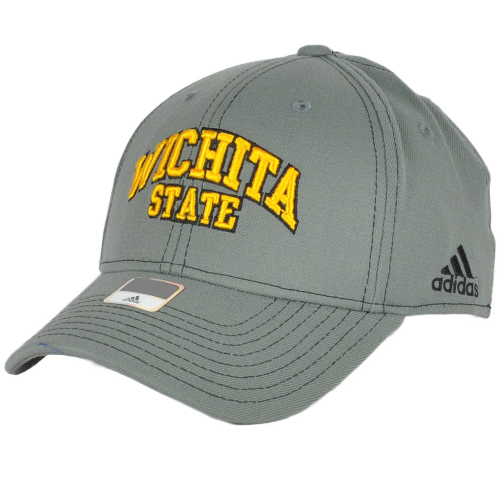 NCAA Adidas Wichita State Shockers MZ015 Curved Flex Fit Large/X-Large Hat Cap
