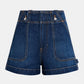 Veronica Beard - Graham Denim High Rise Shorts