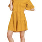 Umgee - Ruffle Sleeve Tier Dress