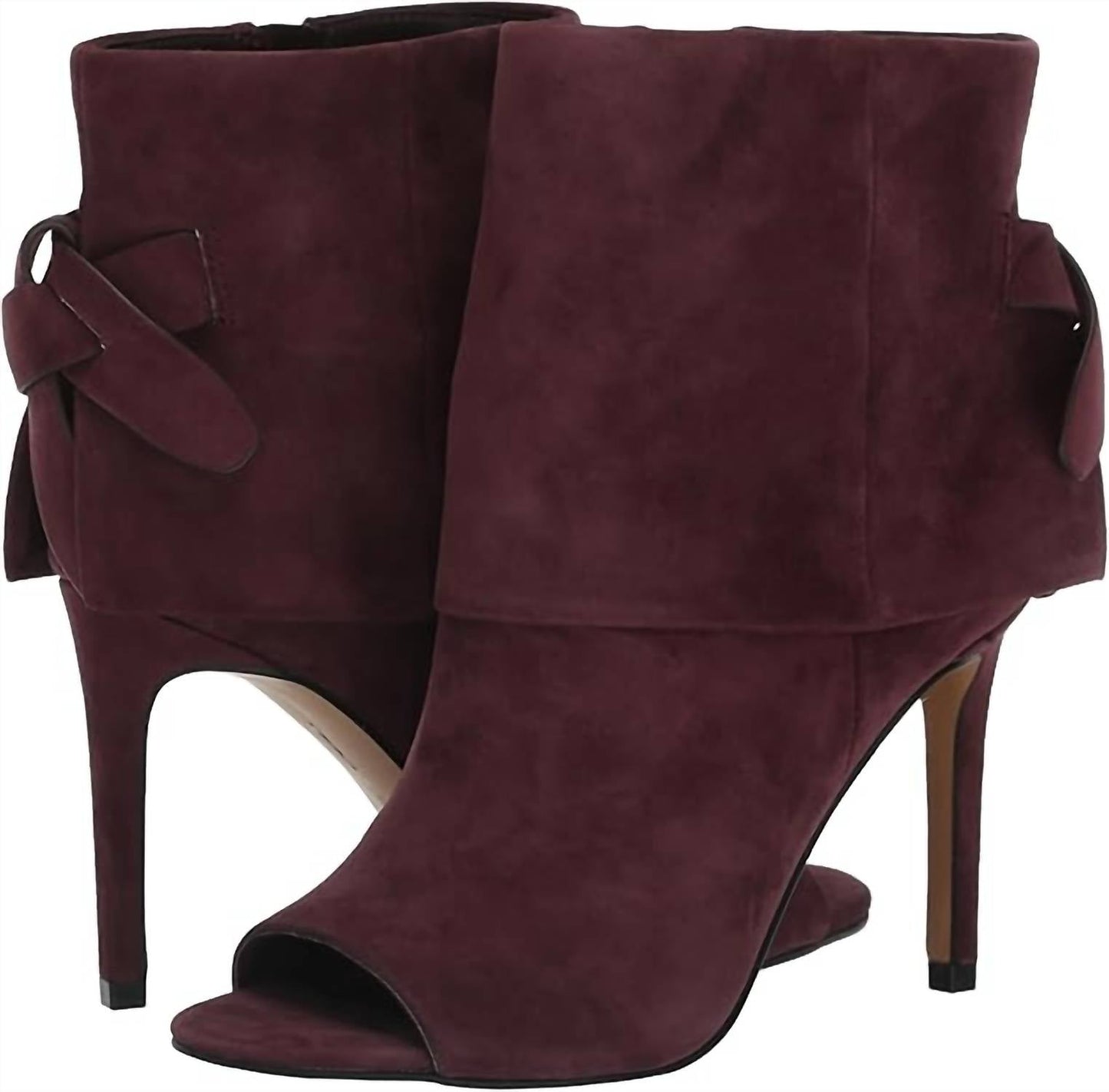 Vince Camuto - Women's Amesha Suede Open Toe Bootie