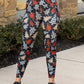 Julia Rose - CHRISTMAS TREE PLAID & LEOPARD PRINT LEGGINGS