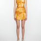 Acne Studios - Dua Tromp L'oeil Print Linen Minidress