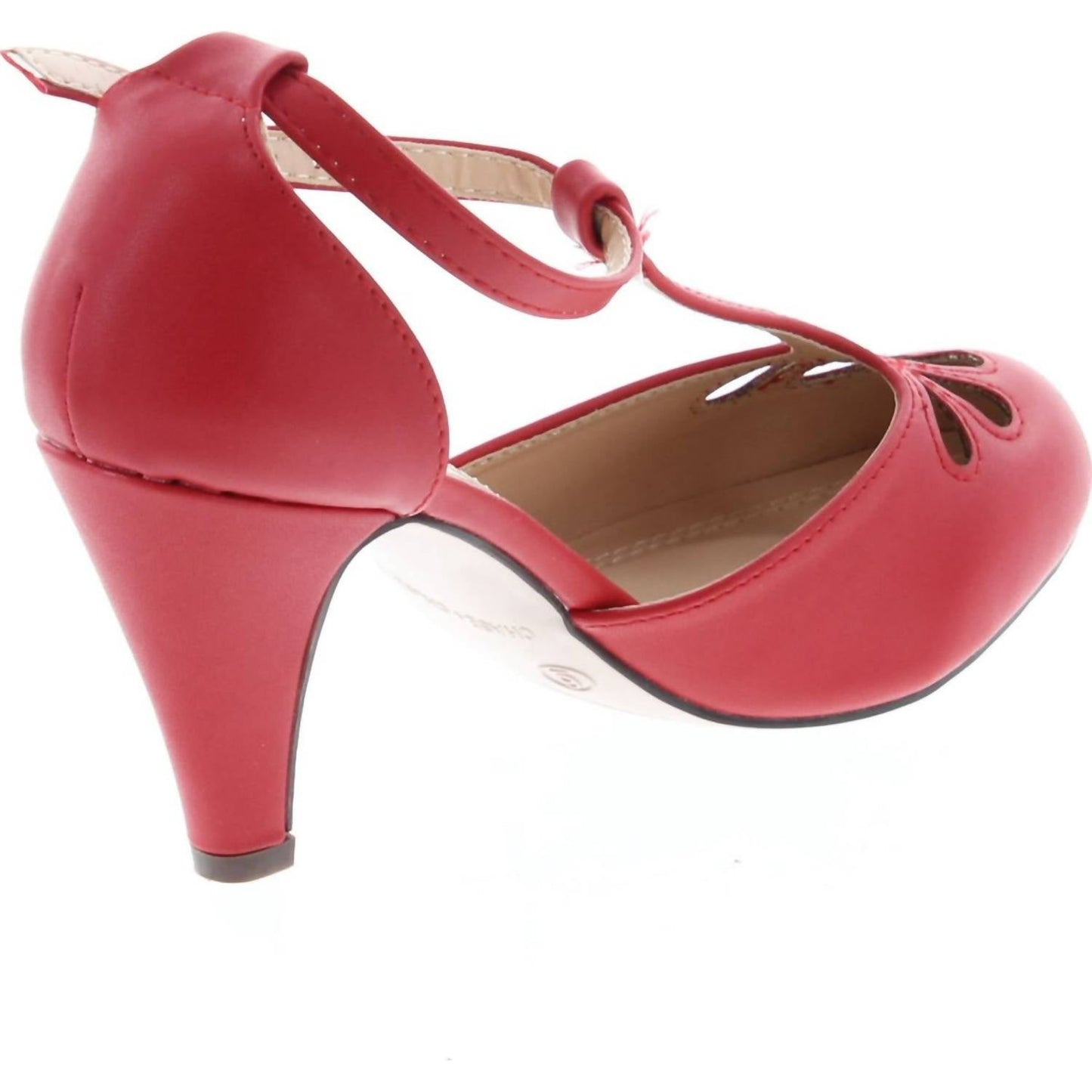 Chase + Chloe - Women's Kimmy-36 T-strap Pumps