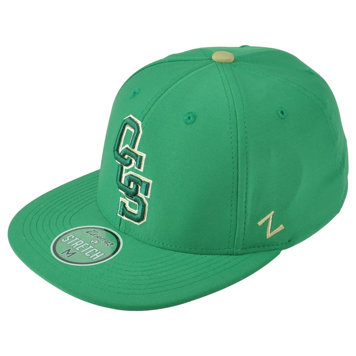 Zephyr Ouachita Christian School Eagles OCS Fitted Stretch Adults Hat Cap