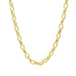 4.6mm 14k Yellow Gold Oval Rolo Chain