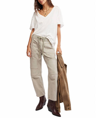 Free People - Calça Jeans Moxie Pull-on Barrel