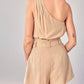 Do+Be - One Shoulder Self Tie Romper
