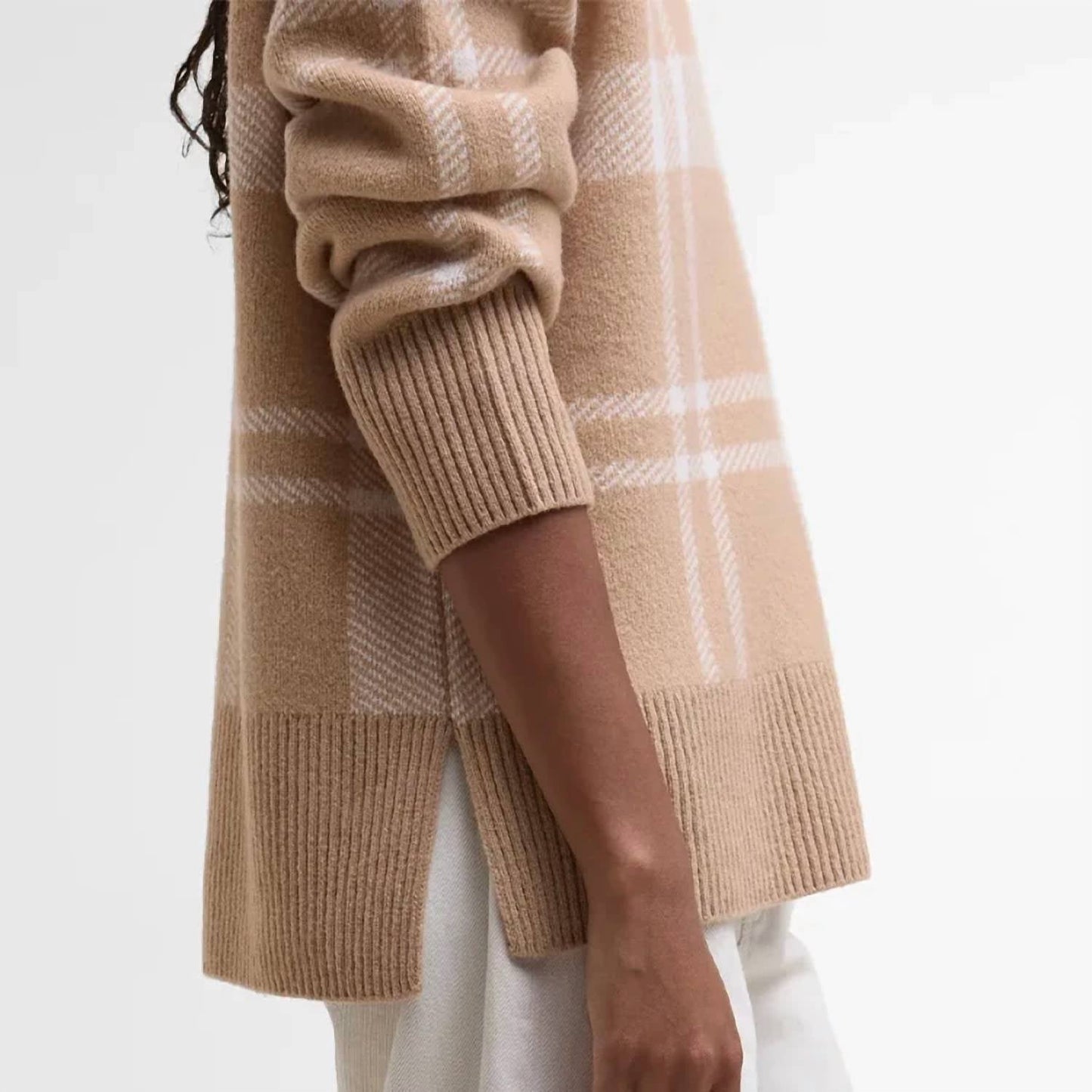 Barbour - Harriet Tartan High-Neck Jumper