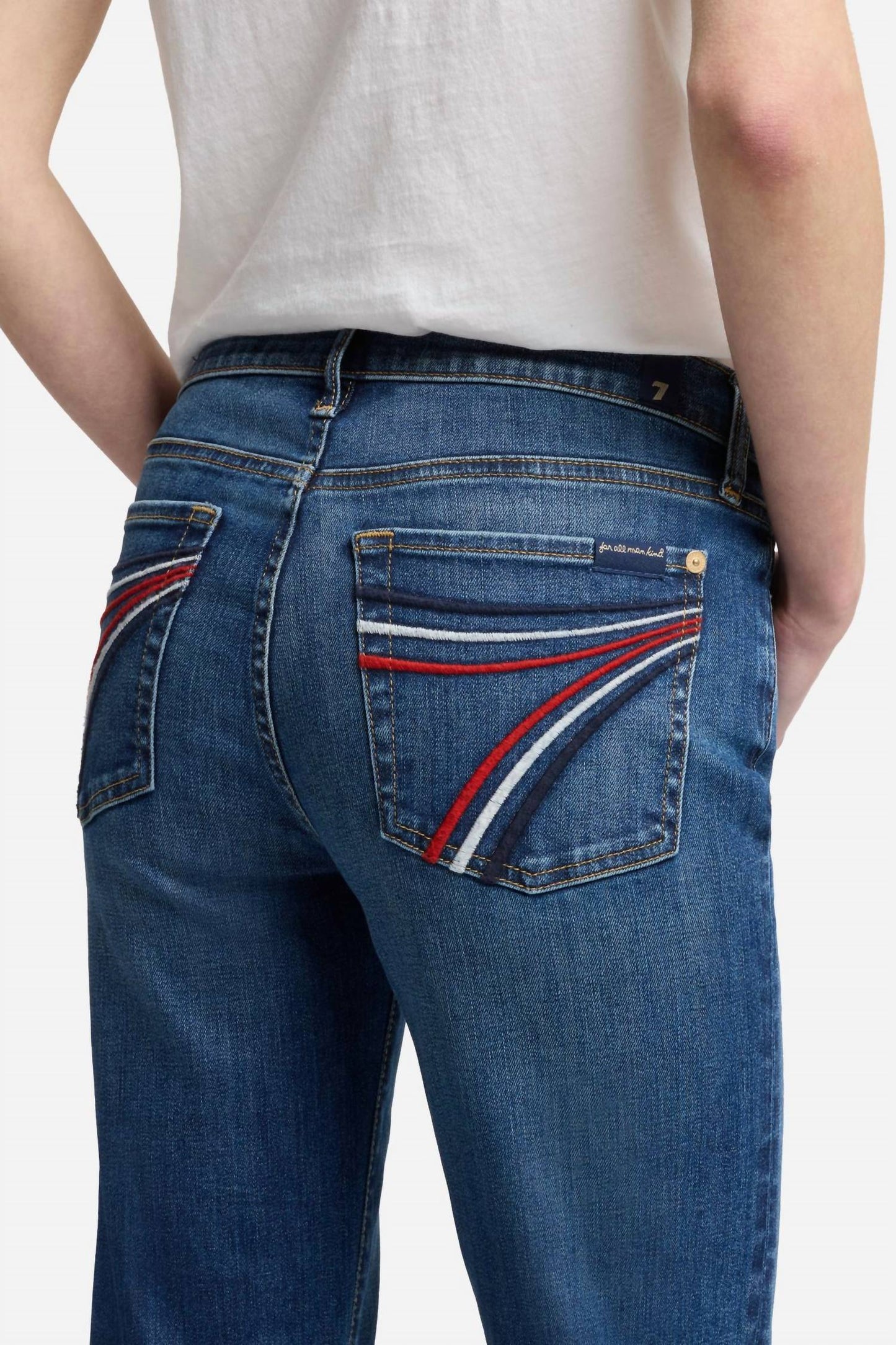 7 For All Mankind - Dojo Slim Illusion Flare Royalty 7 Pant