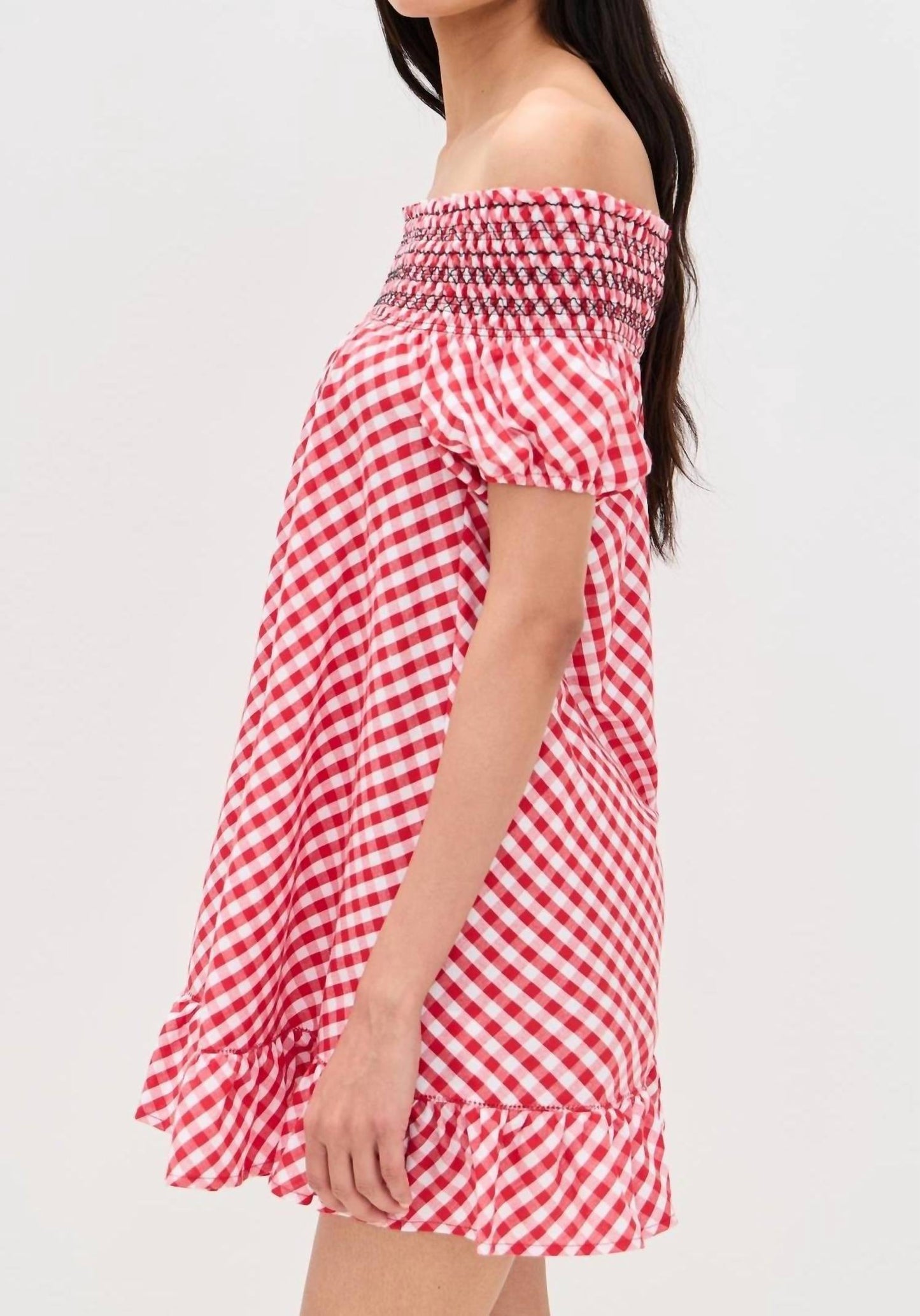 Frankies Bikinis - Ruby Poplin Mini Dress