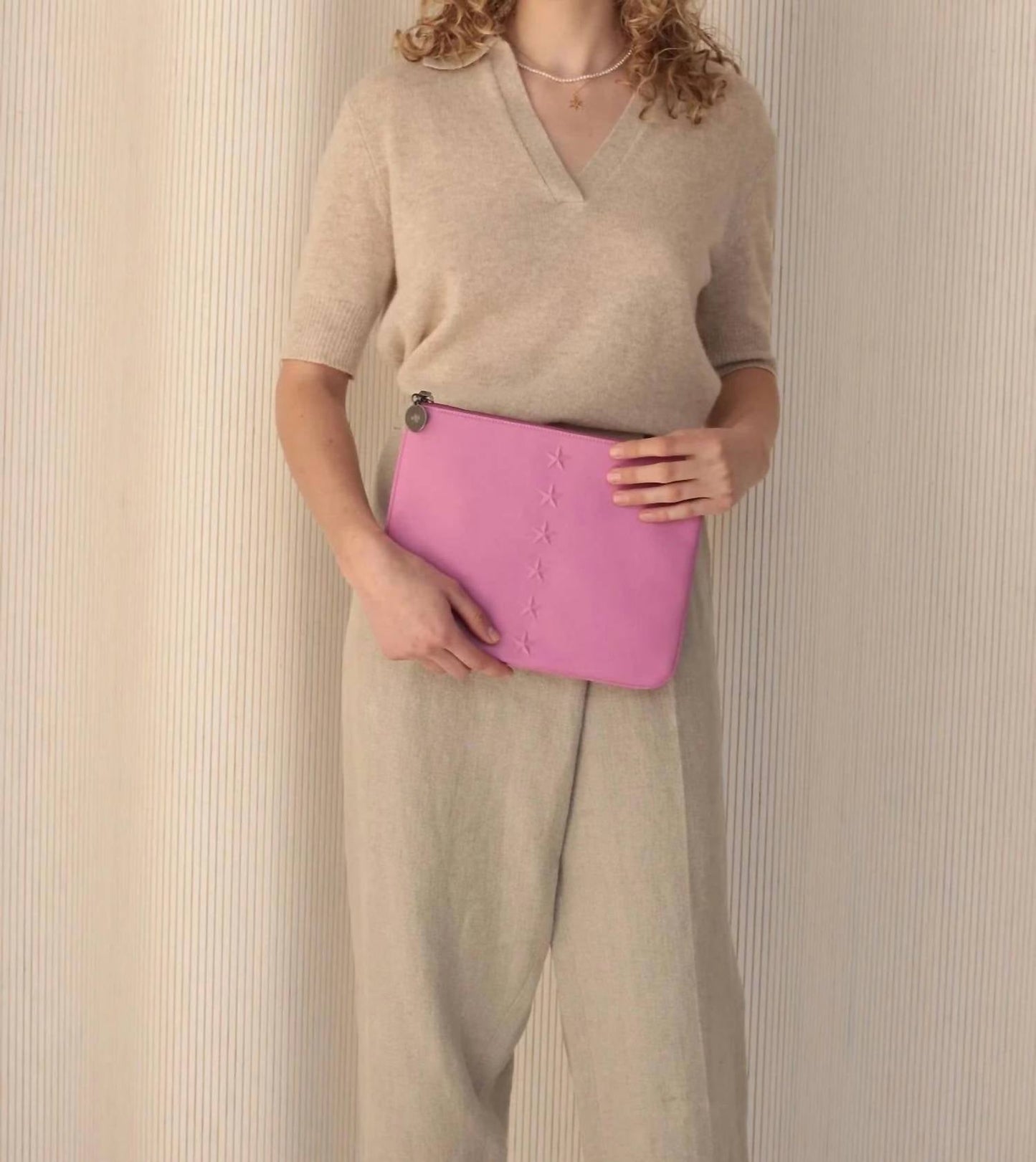 Ela Handbags - Vegan Editor's Star Pouch
