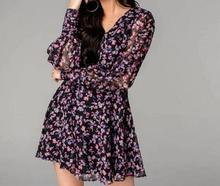 Buddylove - Vestido Skater Parker com Decote em V