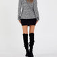 Zaalima Fashion - Long Sleeve Polyester Solid Color Regular Jacket