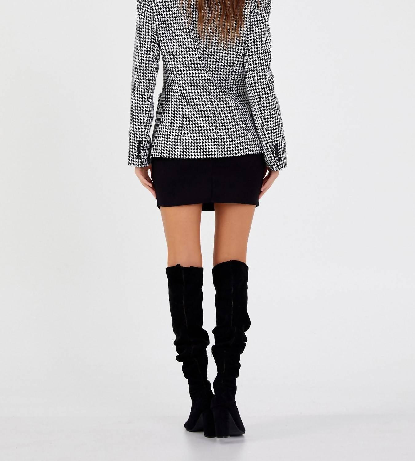 Zaalima Fashion - Long Sleeve Polyester Solid Color Regular Jacket