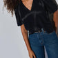 Nation Ltd - Lena Puff Shoulders Top