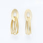Avenue Chic - Women's Multi Oval Stud Earrings