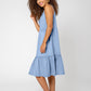 Vestido Esmeralda Leota Feminino em Chambray Lord &amp; Taylor Azul