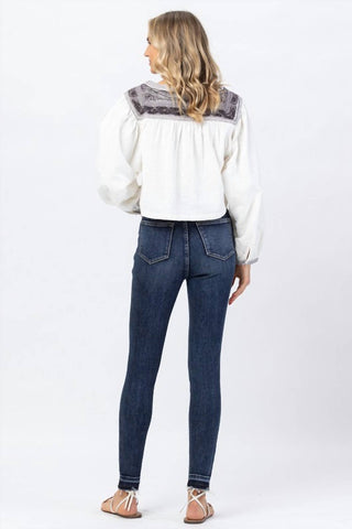 Judy Blue - Calça Jeans Skinny com Controle de Barriga