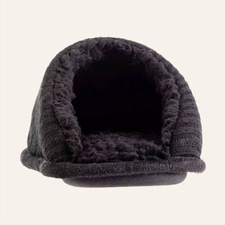 Isotoner - Pantufas femininas de malha canelada fina