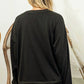 Bibi - Sequin Christmas Balls Embroidered Sweatshirt