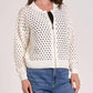 Elan - Candice Zip Cardigan Sweater