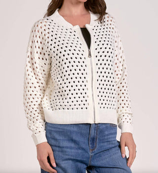 Elan - Cardigan Candice com zíper