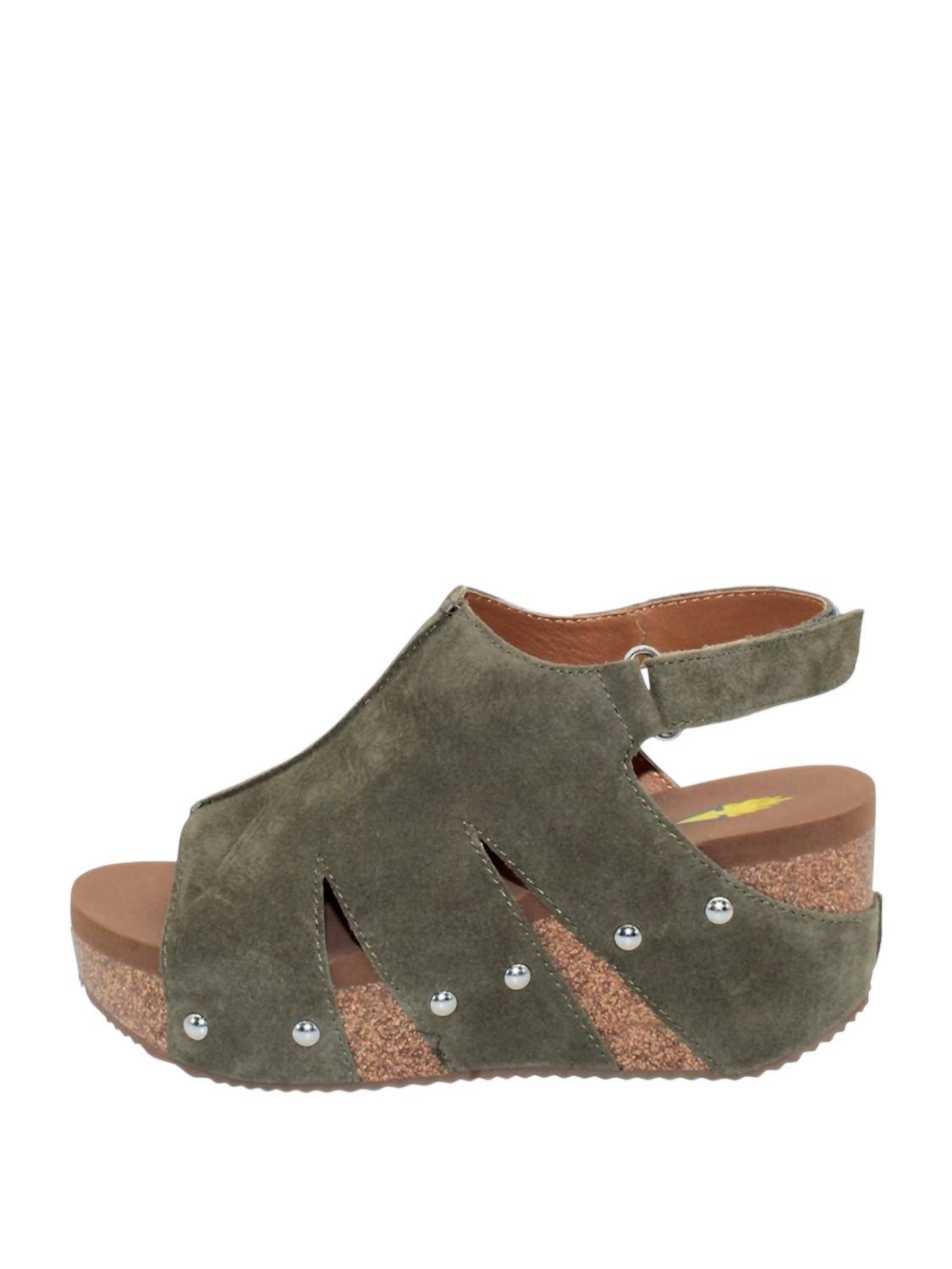 Volatile - Women's Montpelier Suede Wedge Sandal