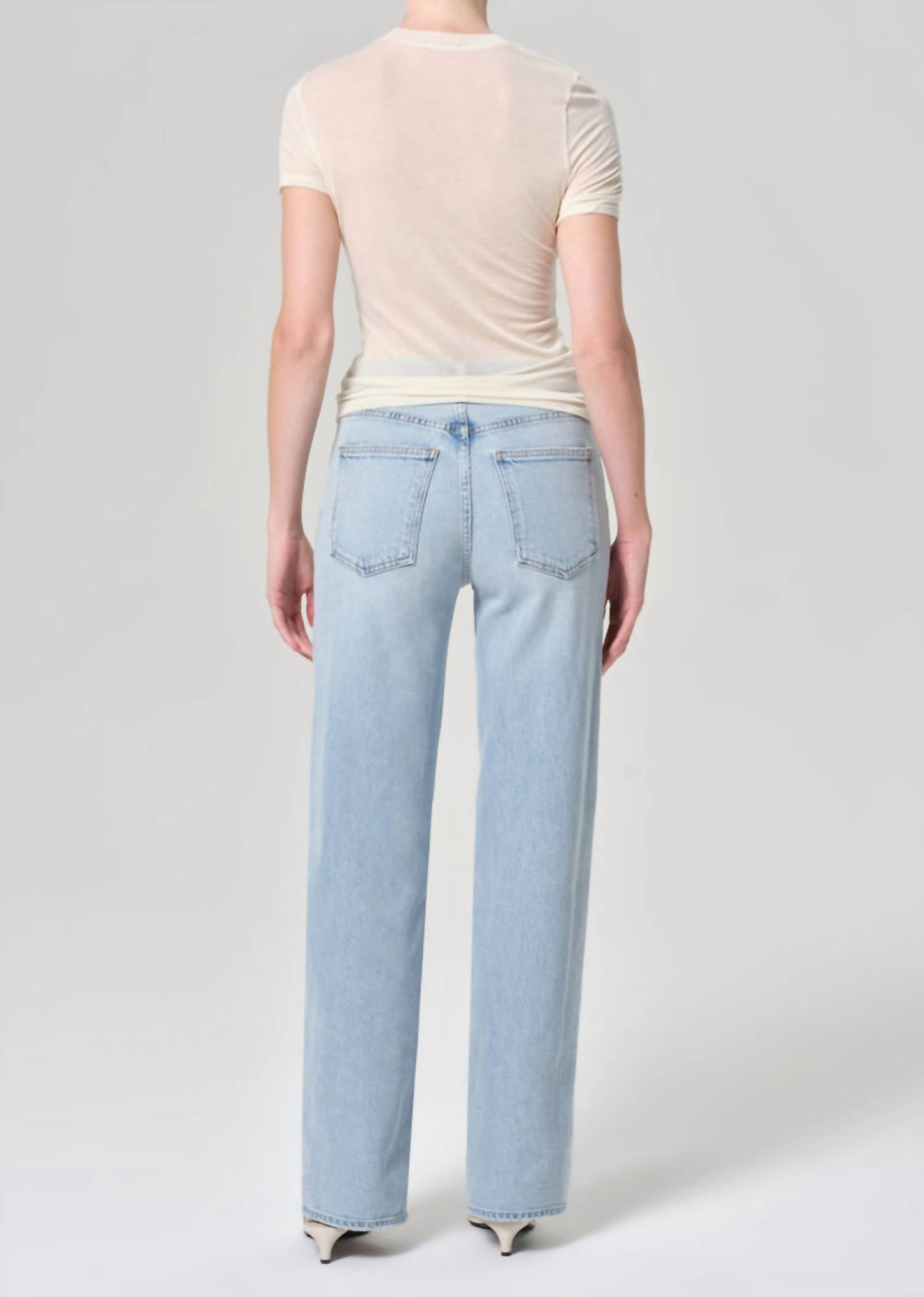 Agolde - Harper Jean Mid Rise Relaxed Straight