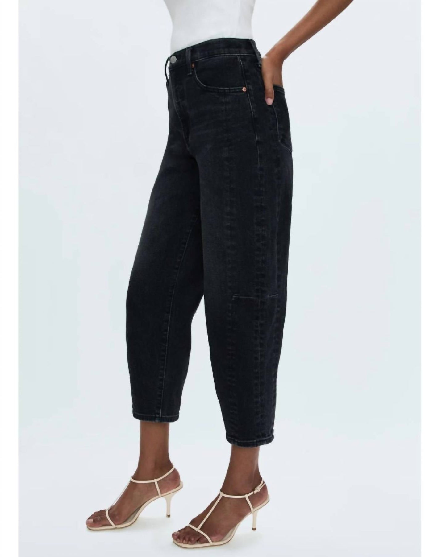 Pistola - Eli High Rise Barrel Jeans