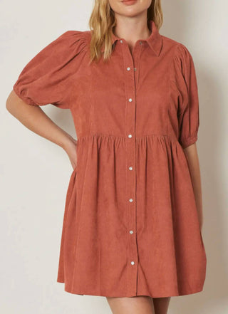 Entro - Corduroy Dress