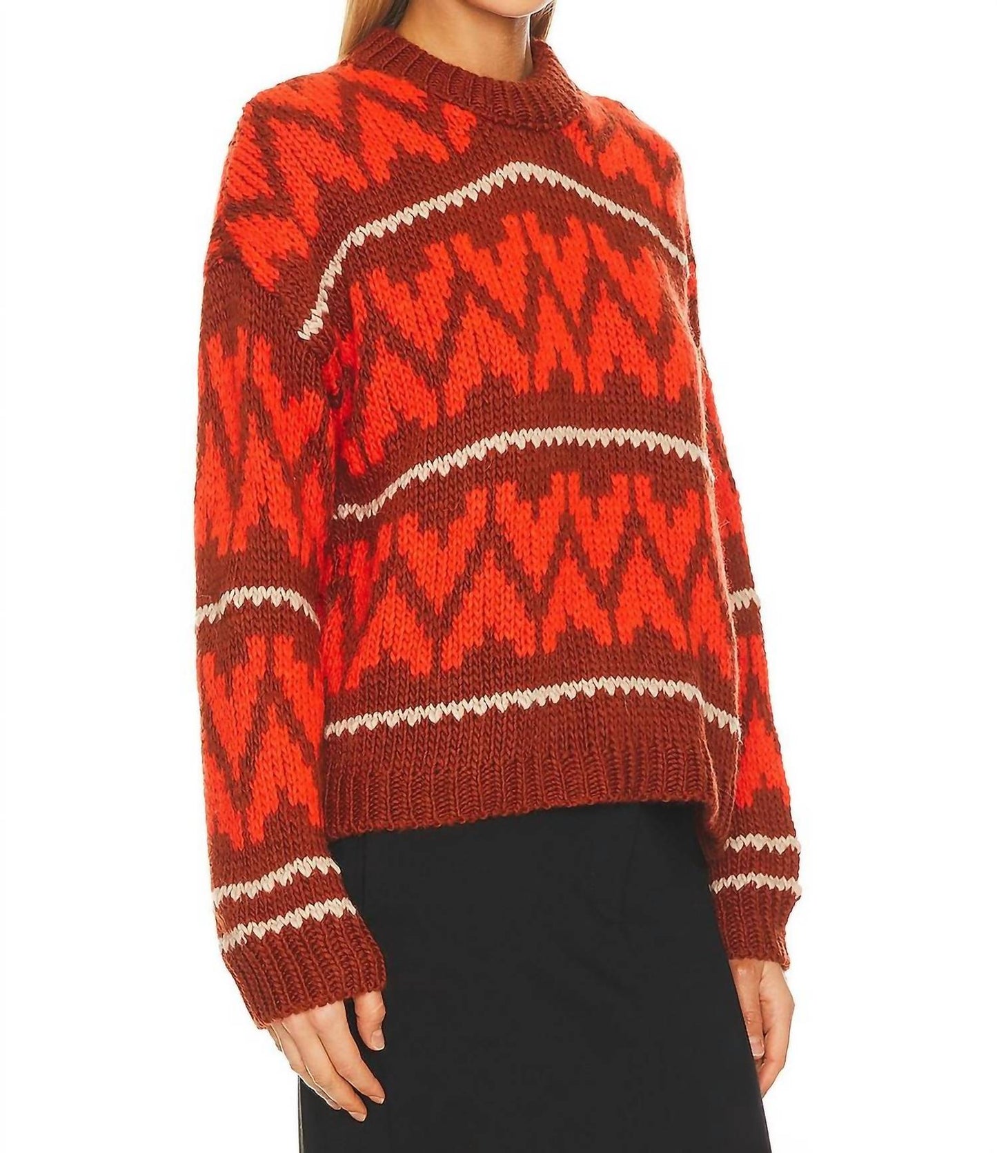 The Great. - Folk Pullover Sweater