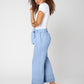 Vestido Lupita Culottes Leota Feminino em Azul Chambray Grande Azul Lord &amp; Taylor