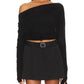 Enza Costa - Women's One Shoulder Sweater
