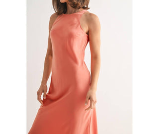 Fun 2 Fun - Satin Maxi Dress