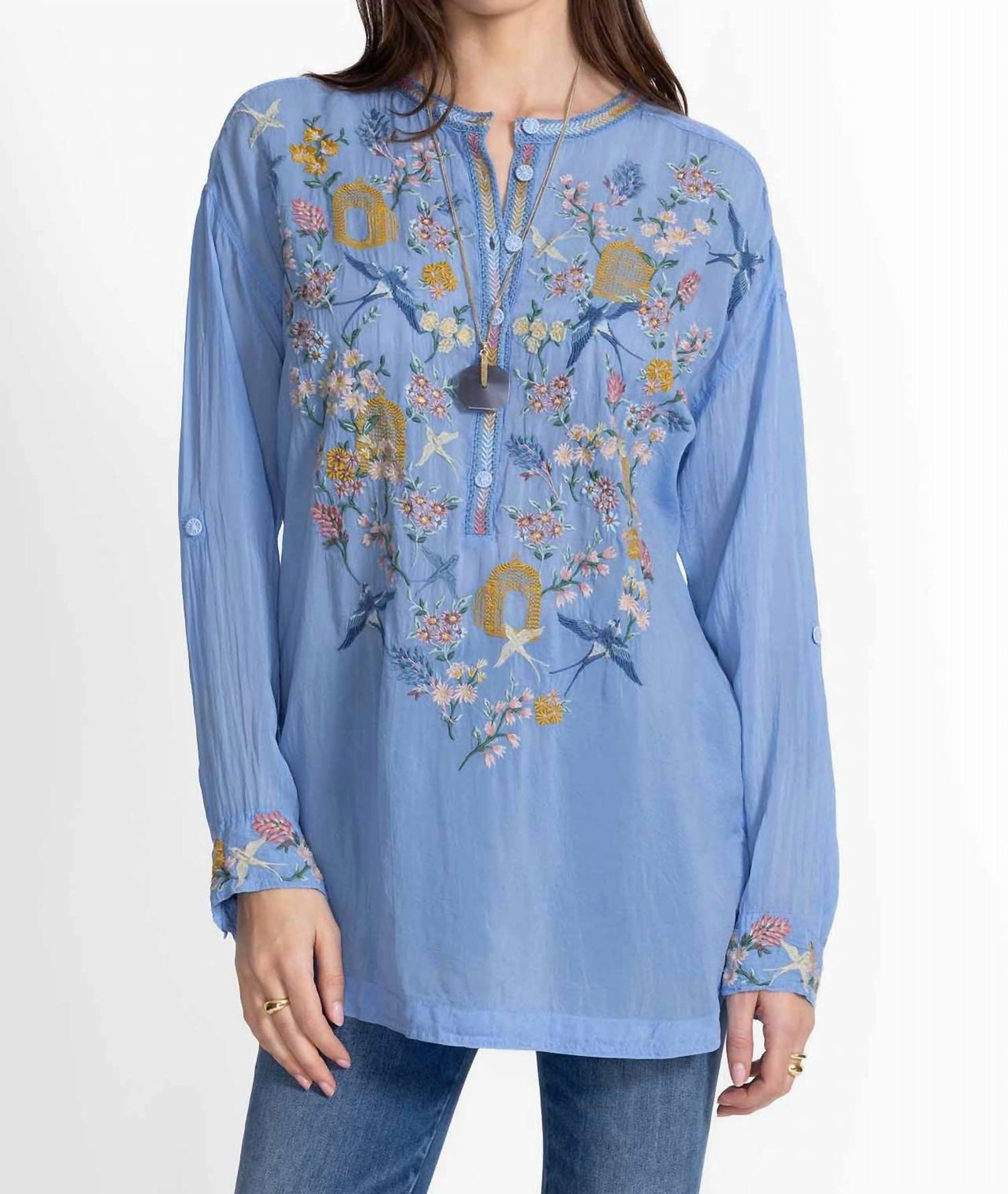 Johnny Was - Zinnia Long Sleeve Tunic
