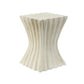Mgo Archaistic Wavy Side Table - Antique Sandstone