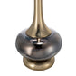 D15x29 Table Lamp with Glass Drum Shade
