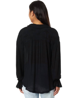 Free People - OLIVIA SMOCKED TOP