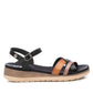 Xti - Women's Low Wedge Strappy Sandals