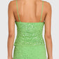 Amanda Uprichard - Noella Sequin Chiffon Top