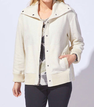 Habitat - Heather Fleece Fireside Snap Jacket