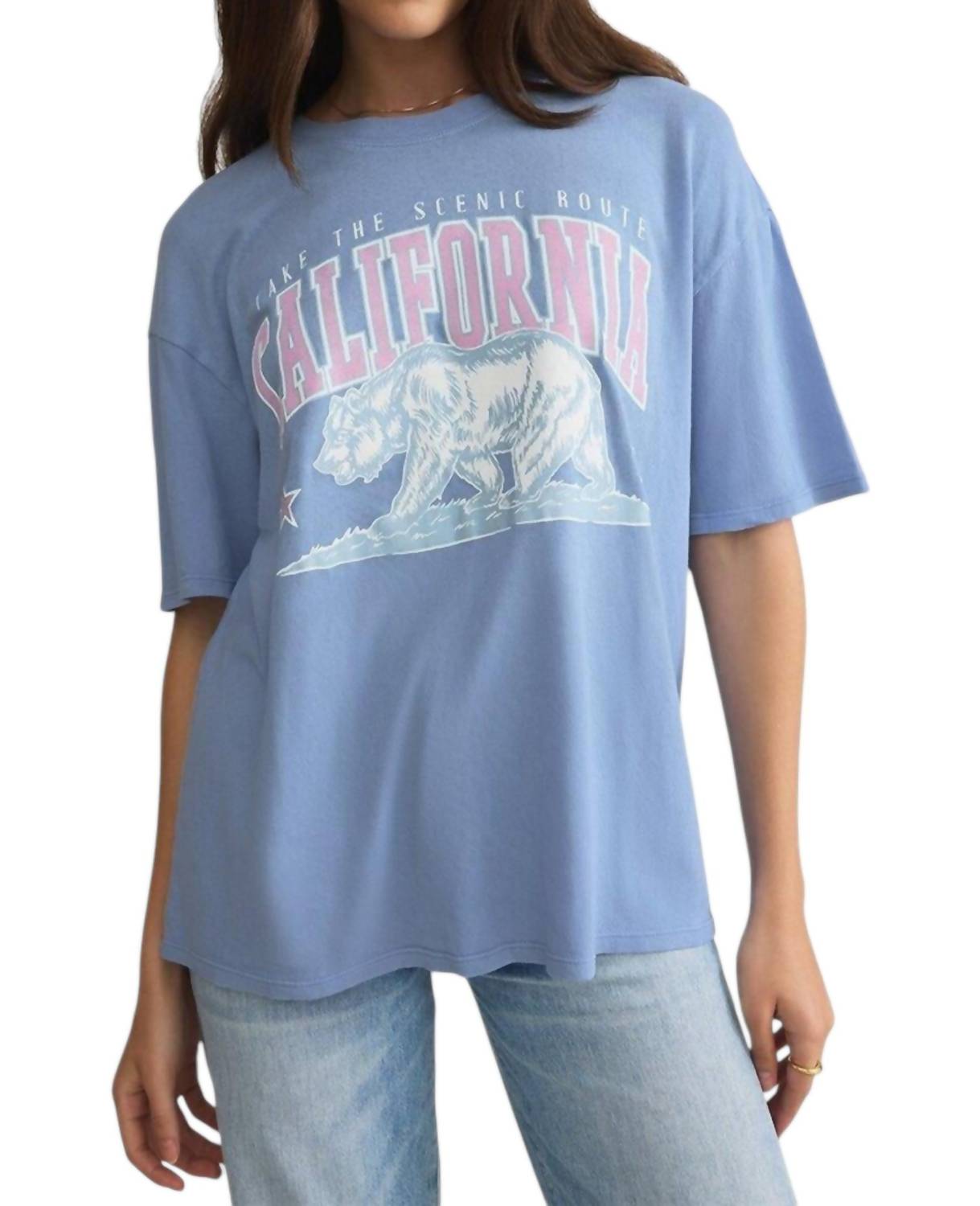 Z Supply - CALI BEAR SOCAL OVERSIZED TEE