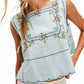 Free People - Embroidered Top